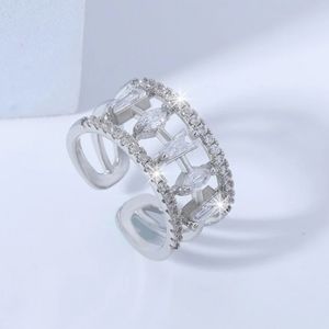 Cubic Zirconia Decor Ring